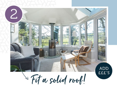 Fit a solid roof