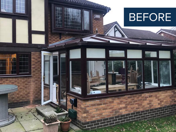 Before - Conservatory Upgrades Before - Conservatory Upgrades