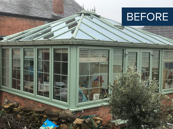 Before - Conservatory Upgrades Before - Conservatory Upgrades