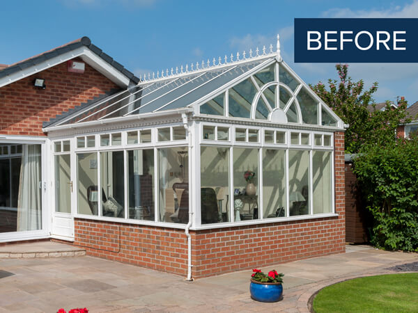 Before - Conservatory Upgrades Before - Conservatory Upgrades