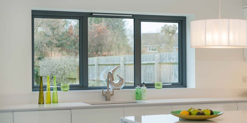 Grey Aluminium Windows