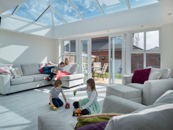Glass Roof Conservatory