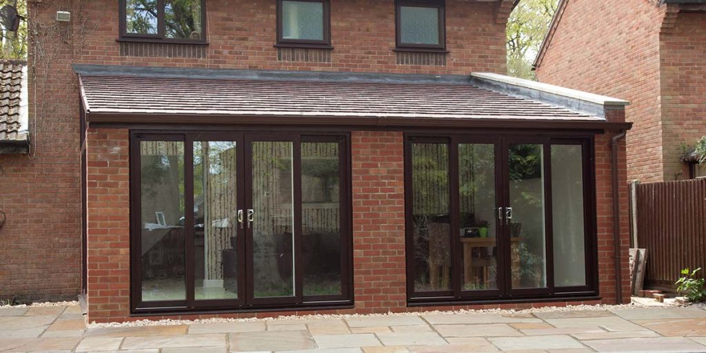 Solid Tiled Roof Lean-To Conservatory
