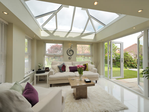 Small Atrium Roof Orangery